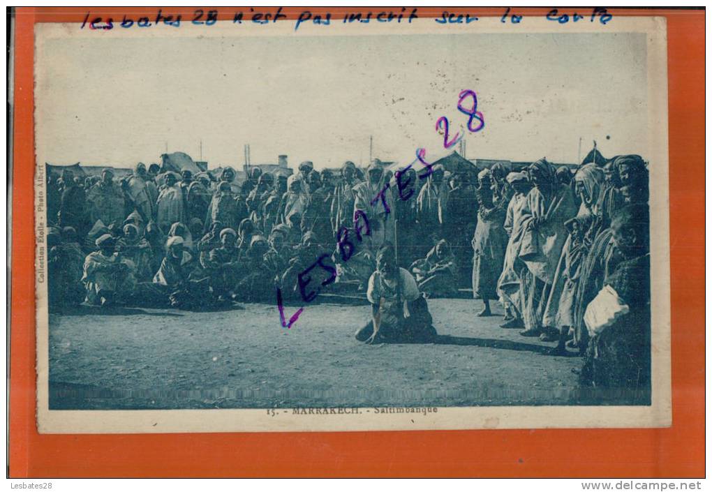 CPA AMAROC,  A EL-KANTARA ,  Scènes et TYPES,  Mars 2013  - 649