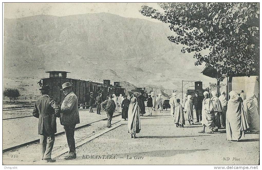 32Ve    Algerie El Kantara la gare