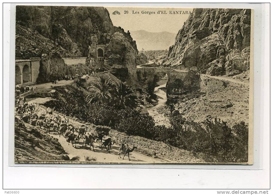 ALGERIE              LES GORGES D'EL KANTARA