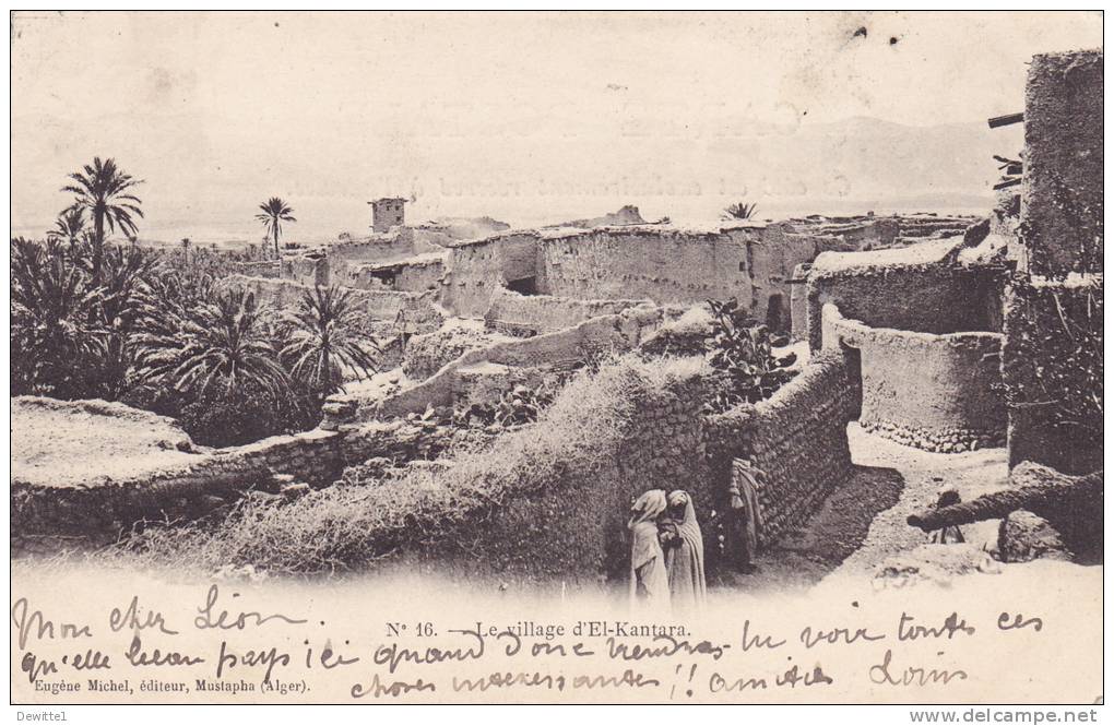Le village d'El Kantara