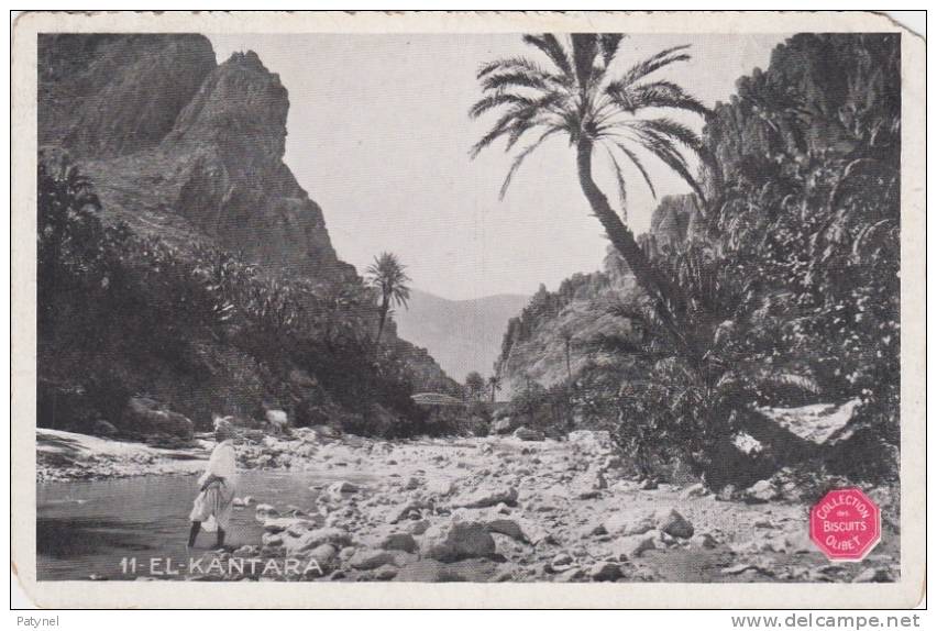 CPA - ALGERIE - EL KANTARA - Collection des Biscuits OLIBET -
