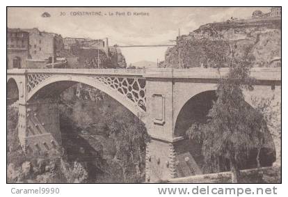 Constantine    Le pont El Kantara         scan 3013