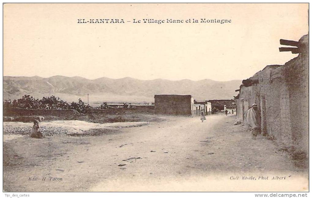 El-Kantara - Le Village blanc et la Montagne