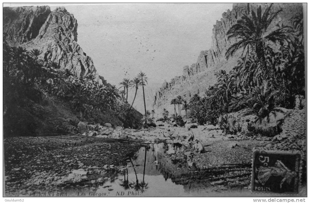 El-Kantara  Les gorges