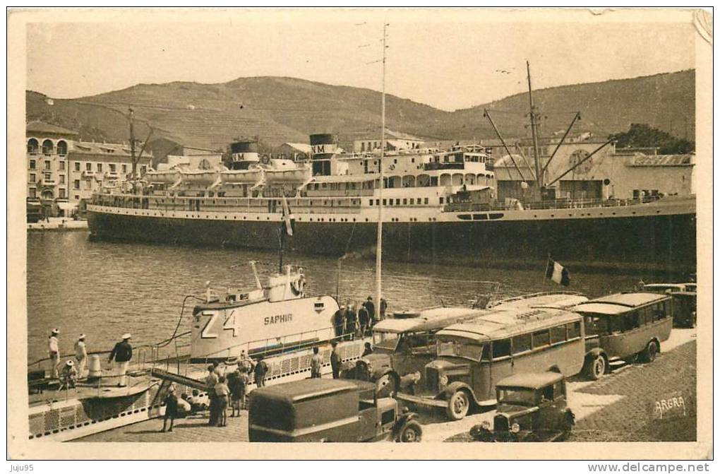 PORT-VENDRES le paquebot 