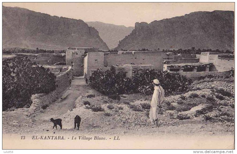 CPA * * EL-KANTARA * * Le Village Blanc