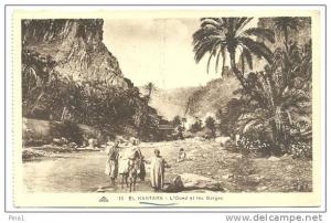 Nº13 EL KANTARA - L'OUED ET LES GORGES