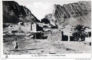 EL-KANTARA Le Village rouge.