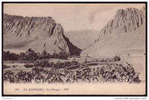 El-Kantara - Les Gorges