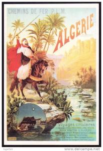 Chemins de Fer Algériens - Gorges d´El Kantara - H. D´ALESI 1920 - Cheval - Horse