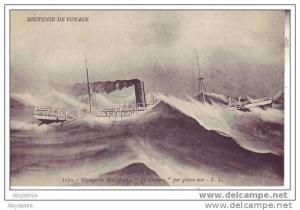 messageries martimes - EL KANTARA par grossse mer - d22