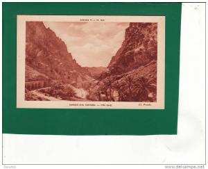 N479//   GORGES D EL KANTARA 1930    TrèsTrèsBon état  7