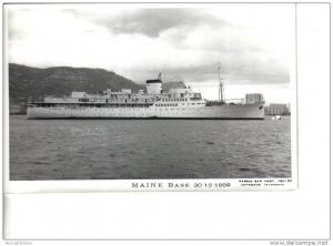 le MAINE, Base 30.12.1969 - CPSM -  Marius BART phot. TOULON -  Ex. El Mansour sistership El Djezair & El Kantara