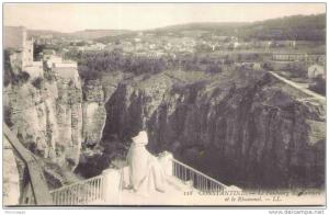 CONSTANTINE - Le Faubourg El Kantara et le Rhummel