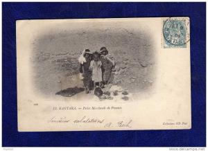 Algerien / Algérie - El Kantara   Petits Marchands de Piments