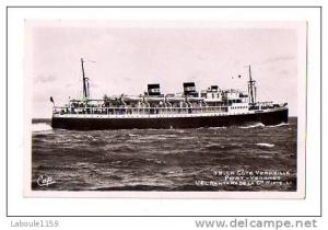 PORT VENDRES TRANSPORT COMPAGNIE MIXTE   La Côte Vermeille - L' El Kantara  - N° 39 de Type Carte Photo