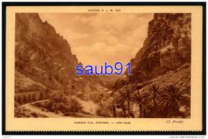 Gorges d'El Kantara -  Côté Nord -  Réf  24157