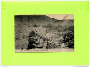 Afrique - Algérie ? - El Kantara - viaduc et gare