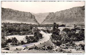 ALGERIE  EL-KANTARA Village Noir et les Gorges