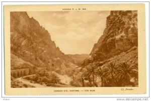 EL KANTARA  Les Gorges . Côté Nord.