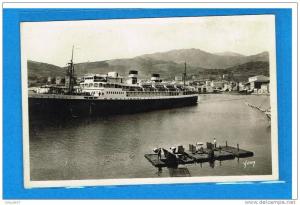 PORT VENDRES (PYRENEES ORIENTALES) - CPA - DEPART POUR ALGER DE L' EL KANTARA - BATEAU - TRANSPORT