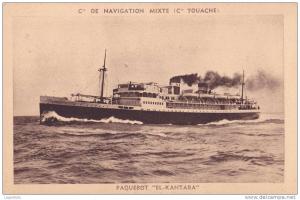 CIE DE NAVIGATION MIXTE PAQUEBOT EL KANTARA