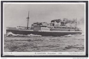 MARIUS BAR --  EL KANTARA  -- PAQUEBOT 1932