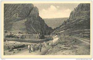 EL KANTARA             ENTREE DES GORGES