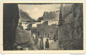 EL KANTARA      RUE   CENTENAIRE DE 1930