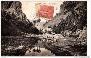 CPA ALGERIE   EL-KANTARA - Les Gorges