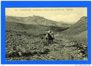 EL-KANTARA . LA MONTAGNE D'ALBATRE . ROUTE DE BENI-FERA .