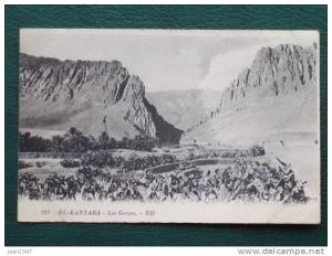 Algérie Algerije El Kantara Les Gorges