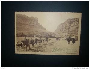 caravane de nomades à EL KANTARA - combier 427 -   CIRCULEE  L68K