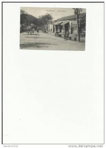 BORDJ-BOUIRA-editeur LACANAUD collection  etoile  - ref  7 -quartier indigènes- circulé - tb etat-tres animée