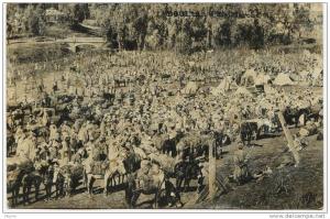 5709 - Algérie - BOUIRA    LE   MARCHE   -  circulée en  1910
