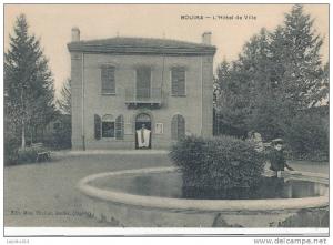 D D337 /  CPA -ALGERIE-  BOUIRA   -   L'HOTEL DE VILLE