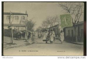 ALGERIE BOUIRA /          Rue de la gare         /