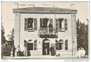 193-Bouira-Algerie-France -La Mairie-v.1907 x Poste restante Alger.