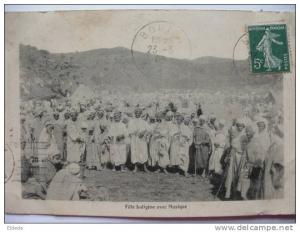 Bouira Fete Indigene avec musique voyagé Bouira 1909