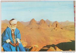 Algeria / Le Hoggar - L'homme bleu