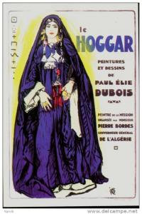 Carte postale Le HOGGAR (Peinture et dessins) P.E DUBOIS 1930 - Algérie