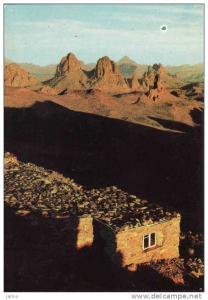 Algerie, Le Hoggar, Assekrem, circulé oui