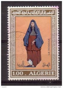 Algerije 1975 Mi nr 645  klederdracht Hoggar