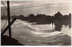 TCHAD NDJAMENA environs FORT LAMY - Ligne du Hoggar Sur le Chari Fleuve