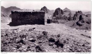 CPA carte postale ancienne AFRIQUE ALGERIE (HOGGAR) ASSEKREM  photo TBE Ermitage du père Foulcould