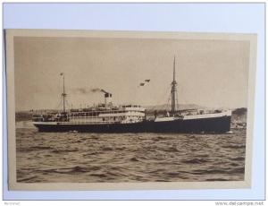 Paquebot HOGGAR, Compagnie FRAISSINET, Service Rapide de Marseille à la Cote d'AFRIQUE