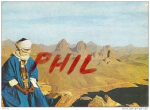 Le Hoggar - L'homme bleu, ref 7-1687