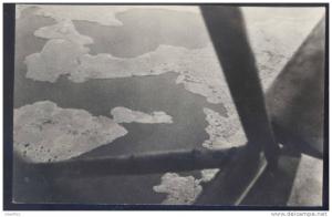 CPA  Tchad   Ligne du Hoggar  Coté sud du lac Tchad pris a 2000m par avion SATT