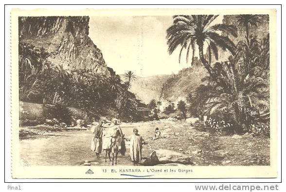 Nº13 EL KANTARA - L'OUED ET LES GORGES