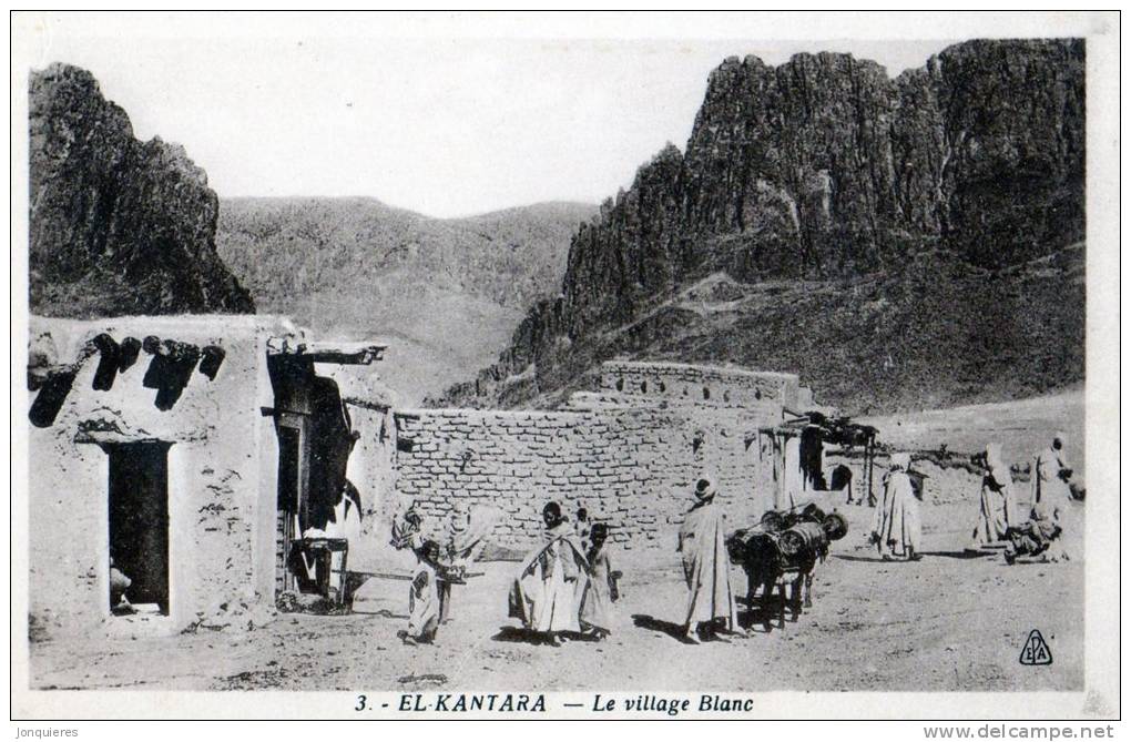 EL-KANTARA  Le Village Blanc.